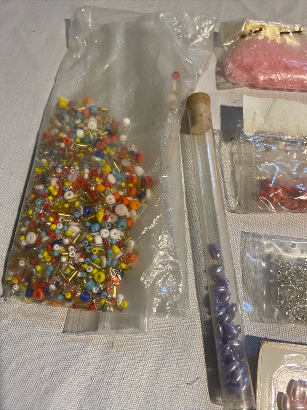 Vintage Mixed Bead Lot - Assorted Colors - Picture 8 of 8